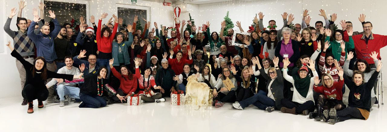 Foto di gruppo Natale